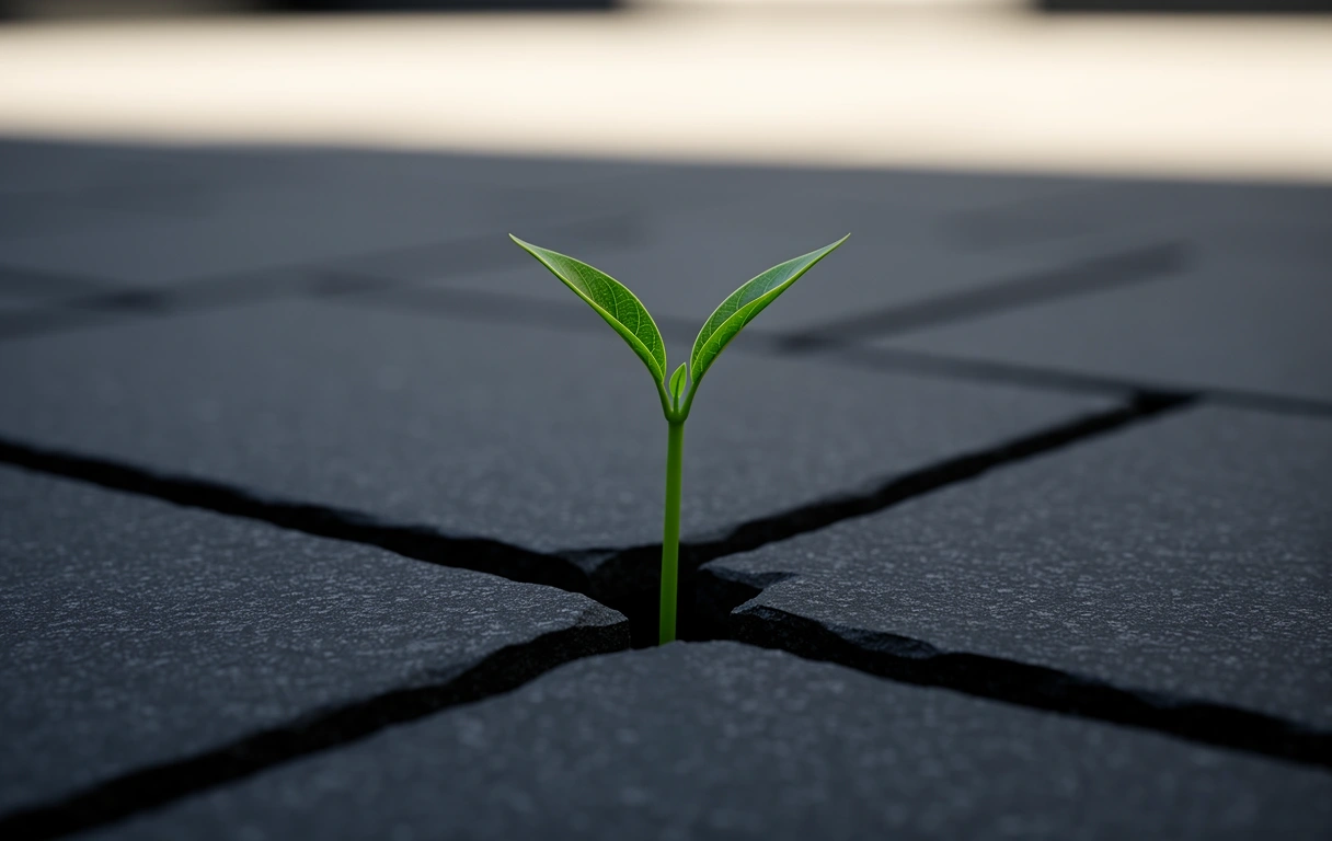 Symbol of resilient growth