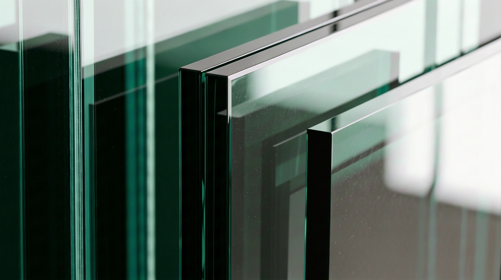 Architectural glass abstract